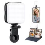 ETENTOUS Mini LED Video Light ricaricabile per fotografia e selfie