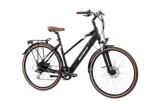 Bicicletta Elettrica F.lli Schiano E-Voke 28" da Trekking con Motore 250W e Batteria al Litio 36V 11,6Ah