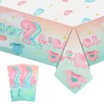 Tovaglie per Gender Reveal Party: Tovaglia Usa e Getta Impermeabile per Feste di Compleanno e Baby Shower
