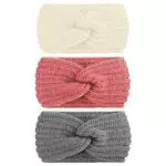 Fascia Donna Inverno a Maglia Elastica - Versatile e Calda