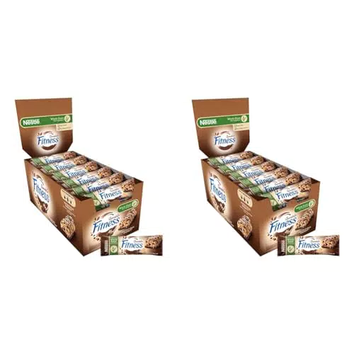 Barrette Fitness al Cioccolato Fondente con Cereali Integrali