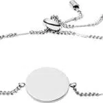 Fossil Bracciale Da Donna in Acciaio Inossidabile Argento - Modello JF0316