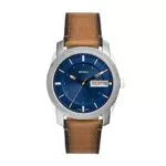 Fossil Orologio Machine da uomo con movimento al quarzo e cinturino in pelle ProPlanet.