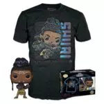 Funko Pop! & Tee Marvel Shuri - T-Shirt con Figura in Vinile da Collezione