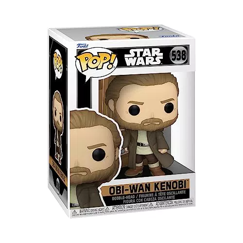 Funko Pop! Vinyl Star Wars Obi-Wan Kenobi - Figura da Collezione Ufficiale