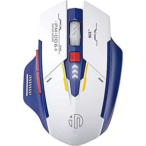 Mouse Wireless GameXtrem 2.4GHz con Ricevitore USB - Ottico 1000 DPI - Ambidestro - Compatibile con PC, Mac, Laptop