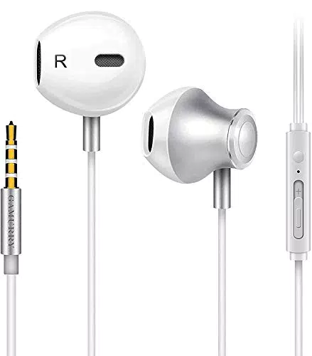 Auricolari GAMURRY con Cancellazione del Rumore e Microfono - Alta Definizione Stereo 3.5 mm