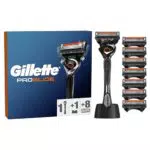 Gillette ProGlide - Kit Starter con 1 Rasoio e 8 Lamette di Ricambio