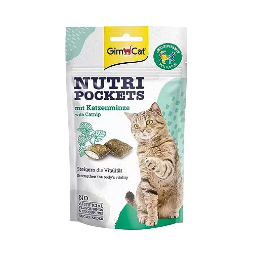 GimCat Nutri Pockets con Catnip e Multivitamine
