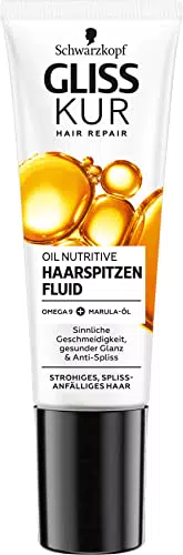 Gliss Kur Olio Nutriente per Capelli: Riduzione del 96% Doppie Punte