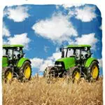 Good Morning - Copripiumino Farmer Blu/Beige 140x200/220 cm
