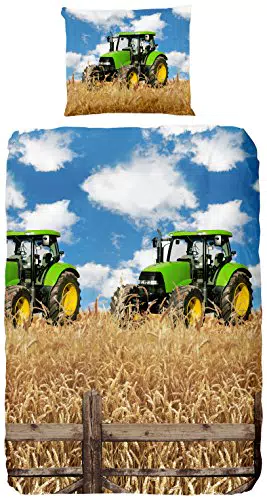 Good Morning - Copripiumino Farmer Blu/Beige 140x200/220 cm