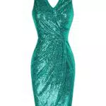 Abito a Matita da Donna Senza Maniche con Scollo a V - Grace Karin