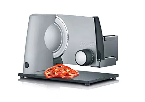 Affettatrice Elettrica Graef S 32000 in Alluminio e Acciaio Inox
