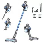 Greenote Aspirapolvere Senza Fili Potente con Motore Brushless e Batteria Rimovibile