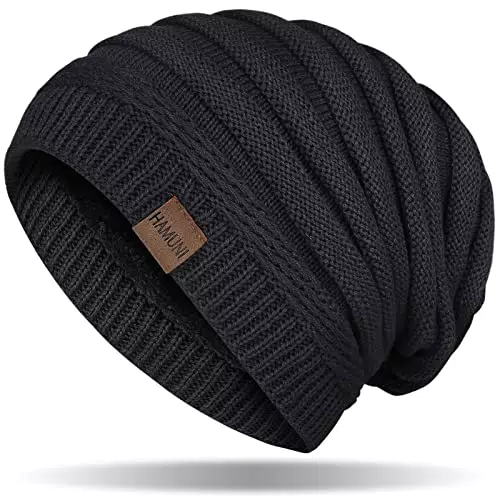 Berretto Invernale Unisex HAMUNI a Maglia Traspirante con Fodera in Pile