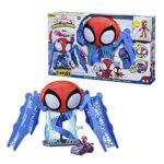 Hasbro Spidey and his Amazing Friends - Webquarters, Playset con Luci e Suoni