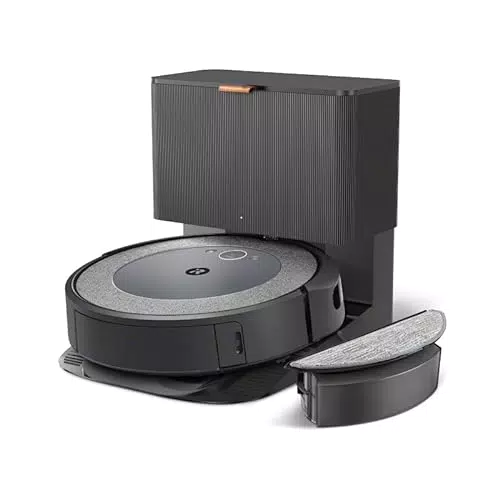 iRobot Roomba Combo i5+: Robot Aspirapolvere e Lavapavimenti con Base Autosvuotante e Mappatura Intelligente