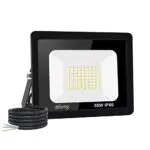 Faretto LED da Esterno 50W Bianco Freddo IP66 Impermeabile - Ideale per Giardino e Garage.