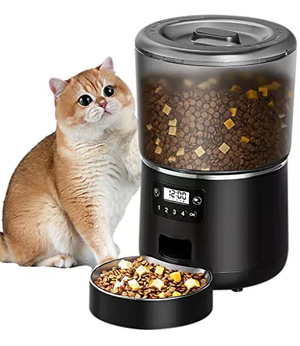 Distributore Automatico Cibo Gatti con Timer - Marca: Jutyum