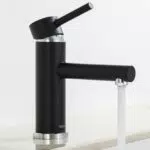 Rubinetto Bagno Lavabo in Acciaio Inox con Miscelatore a Risparmio Idrico