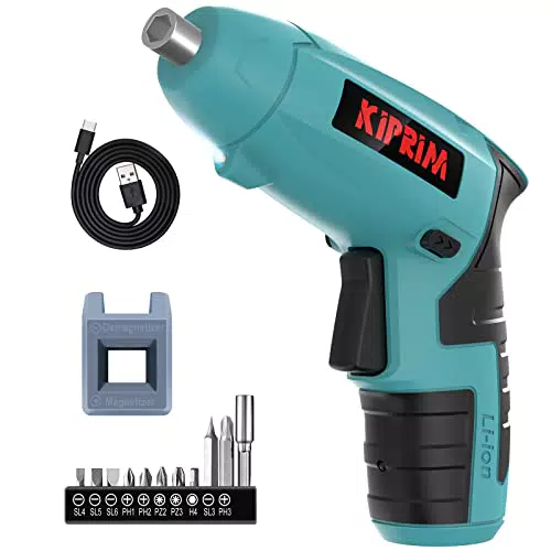 Kiprim ES3 - Cacciavite Elettrico Ricaricabile con Luce LED