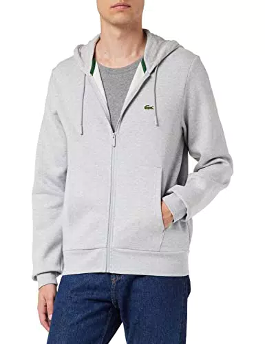 Lacoste Felpa Uomo con Cappuccio