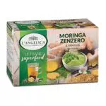 Angelica Tisana Superfood Moringa, Zenzero e Vaniglia - Confezione da 10