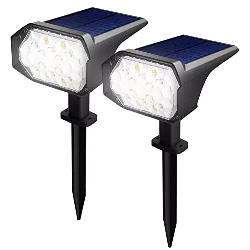 Faretto Solare LED da Giardino IP67 - Illuminazione Esterna a LED 6500k