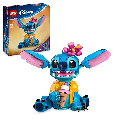 LEGO Disney Stitch - Gioco da Costruire con Personaggio Articolato