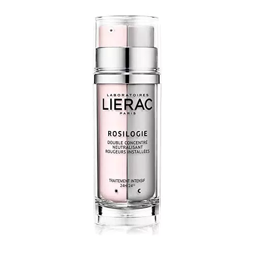 Lierac Rosilogie Doppio Concentrato Viso Anti Rossori per Pelle Sensibile con Couperose