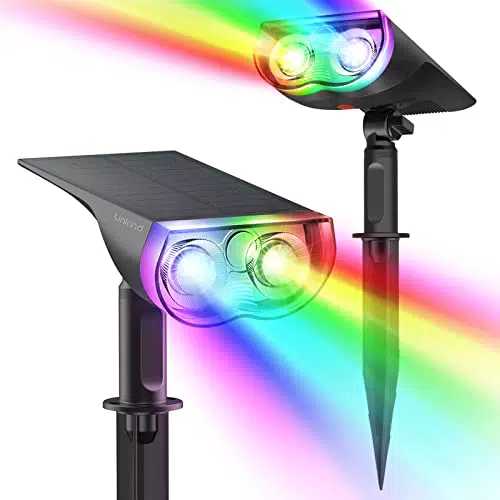 Linkind Lampade Solari da Giardino a LED per Esterni IP65 - Ideali per Sentieri e Cortili