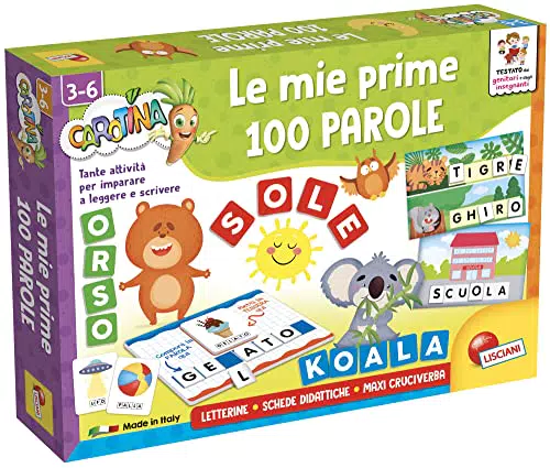 Lisciani Giochi - Carotina Maxi le mie prime 100 parole