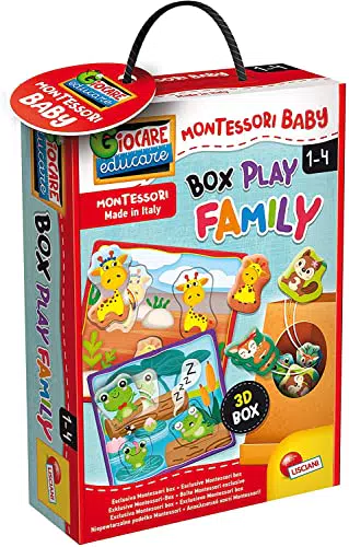 Lisciani Giochi Montessori Baby Box Play Family