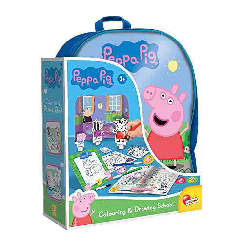 Lisciani - Peppa Pig Colouring e Drawing School