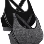 Reggiseno Sportivo Senza Ferretto Donna Litherday Push Up con Imbottitura Rimovibile