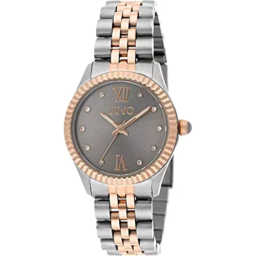 Liu Jo Orologio Analogico Quarzo Donna con Cinturino in Acciaio Inox