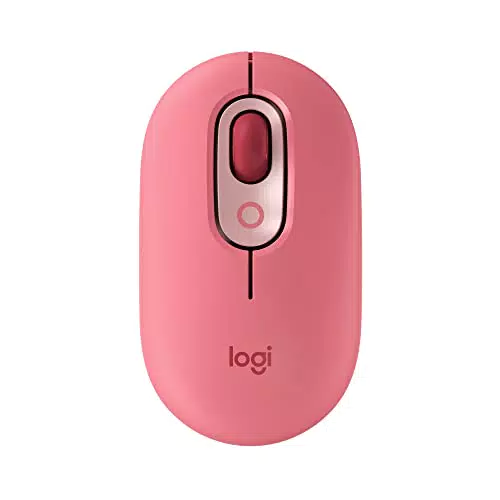 Mouse Wireless Logitech POP con Emoji personalizzabili e Tecnologia SilentTouch