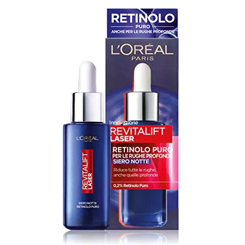 Siero Notte L'Oréal Paris Revitalift Laser X3 con Retinolo Puro