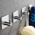 Ganci Adesivi in Acciaio Inox per Cucina e Bagno