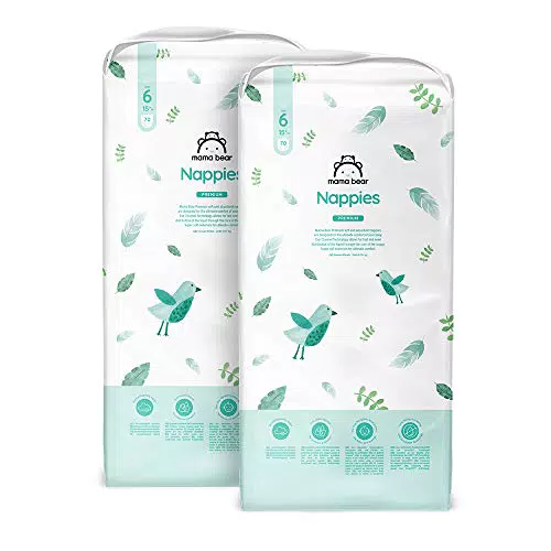 Marchio Amazon - Mama Bear Pannolini Premium, Taglia 5, 160 pezzi
