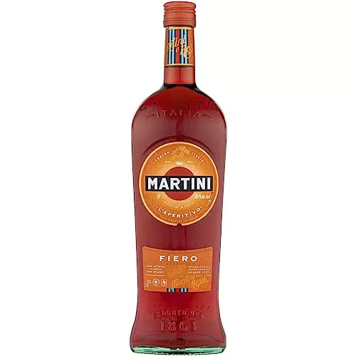Martini Fiero Vermouth Aperitivo con Scorze d'Arancia Spagnola