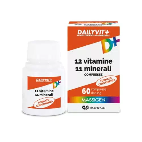 Massigen Dailyvit - Integratore con 13 Vitamine e 9 Minerali