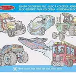 Melissa & Doug - Veicoli Blocco per Colorare