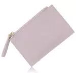 Portacarte di Credito Sottile in Pelle PU | 4 Fessure per Carte | Scomparti per Banconote e Monete | Unisex