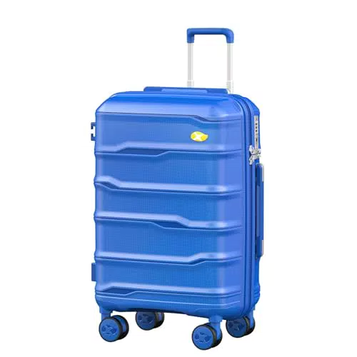 Valigia Bagaglio a Mano Rigida Spinner con TSA Lucchetto - MGOB 40L Blu
