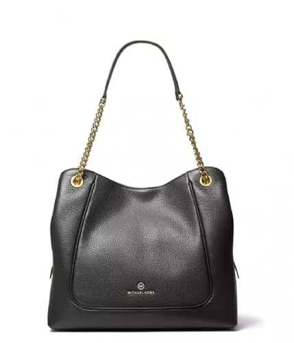 Michael Kors LG Chain Shldr Tote, Borsa Donna, BRN, Acorn