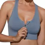 Migcaput Reggiseno Sportivo Donna Senza Ferretto Push Up Alto Impatto