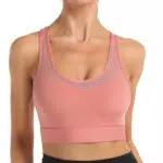 Reggiseno Sportivo Senza Cuciture con Imbottitura Rimovibile per Fitness, Corsa e Yoga - Migcaput