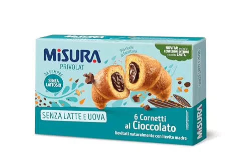 Privolat Cornetti Cioccolato Senza Latte e Uova